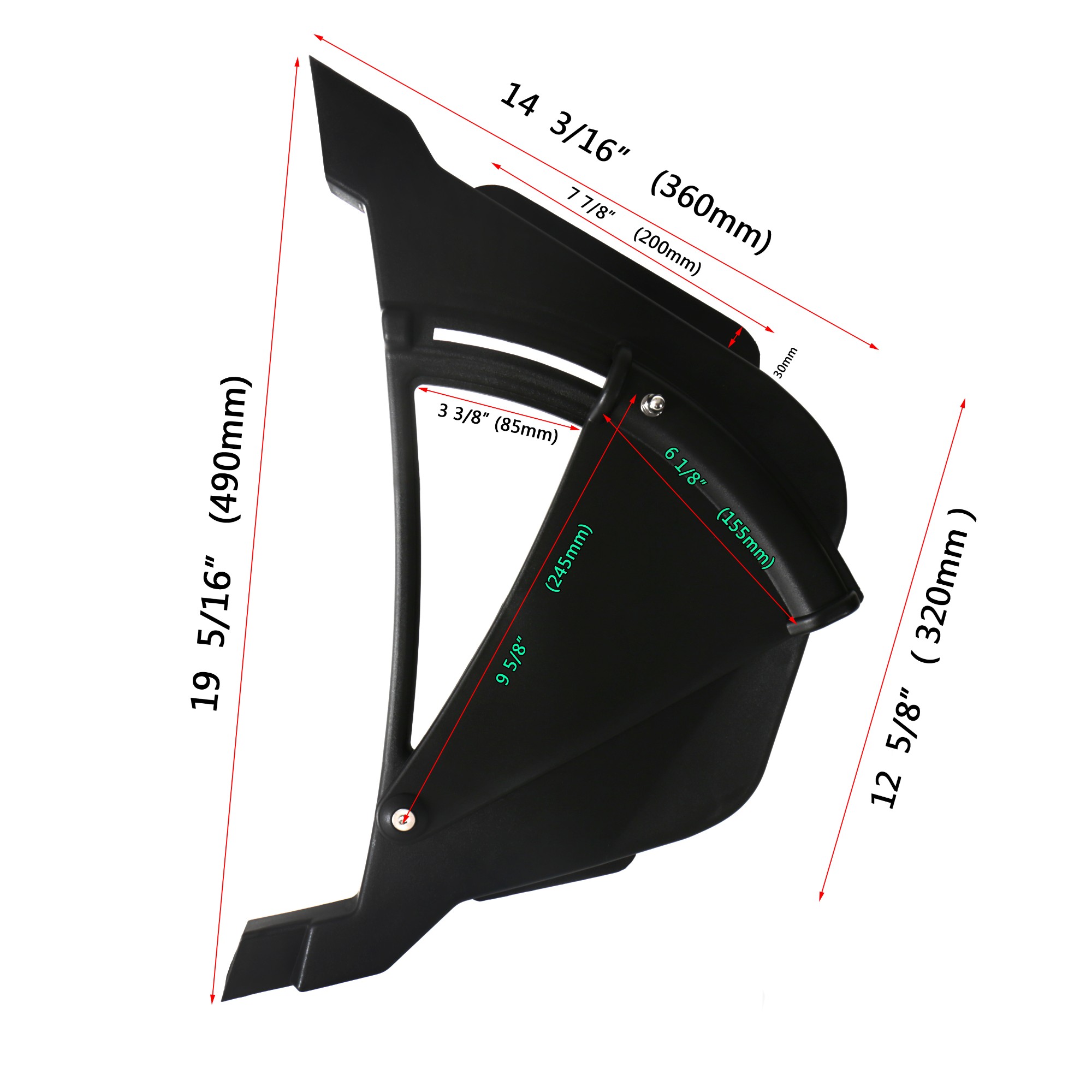 RUDYNESS 机车改装下整流罩适合胜利系列车型Lower Fairing For Victory