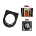 Black Dash Cover Switch Nameplate For Harley 96-17 Softail FXST FLST 93-03 FXDWG