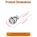 Motorcycle Oil Temperature Dipstick For Harley 18-24 Softail Slim Low Rider FXLR Street Bob
