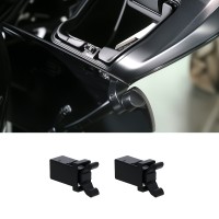 2X Black Glove Box Switch Inserts For Harley Touring 2023-2024 Road Glide 117 121