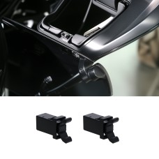 2X Black Glove Box Switch Inserts For Harley Touring 2023-2024 Road Glide 117 121