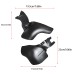 Black Mid Frame Air Deflector For Harley 2018-2024 Softail Street Bob Breakout