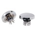 Motorcycle Front Axle Nut Caps For Harley Touring Street Road Glide FLTRX FLHX 2024-2025