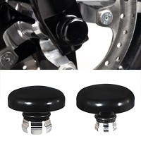 Motorcycle Front Axle Nut Caps For Harley Touring Street Road Glide FLTRX FLHX 2024-2025