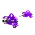 Rear Axle Adjuster Kit Compatible With For Harley Touring Street Road Glide FLHX FLTR CVO 2009-2023
