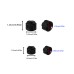 Gloss Black ABS Engine Bolt Caps Cover For Harley Softail Low Rider Street Bob 2018-2025