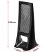 BLACK LOWER RADIATOR COVER CHIN SPOILER FOR HARLEY SOFTAIL STREET BOB LOW RIDER 2018-2025