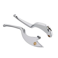 Motorcycle Black Chrome Brake Clutch Levers For Indian 2021-2023 Scout Sixty Bobber