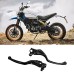 Black Brake Clutch Levers Compatible For Triumph Bonneville Bobber 2017-2025