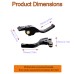 Adjustable Short Brake Clutch Lever For Harley Touring Street Road Glide 2024-2025