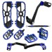 Motorcycle Footboard Footpeg Linkage Shifter Brake Lever Kits For Harley Touring 2014-2025 Road Glide FLTR FLTRHSE