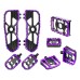 Motorcycle Floorboards Foot Brake Pedal Shifter Pegs For Harley Touring Street Road Glide FLTR Dyna