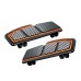 Motorcycle Diamond Cut Rider Floorboards For Harley Touring Street Road Glide FLHX FLTR