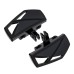 Black Mini Phantom Floorboards For Harley Softail Street Bob Breakout Low Rider 2018-2024