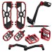 Motorcycle Footboard Footpeg Linkage Shifter Brake Lever Kits For Harley Touring 2014-2025 Road Glide FLTR FLTRHSE