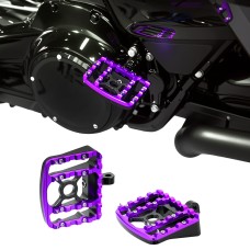 Motorcycle Mini Floorboards Foot Boards Pegs For Harley Touring Street Road Glide ST