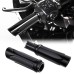 All Black Hand Grips Compatible For Harley Touring 2024 2025 Street Glide 117 121