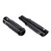 All Black Hand Grips Compatible For Harley Touring 2024 2025 Street Glide 117 121