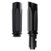 All Black Hand Grips Compatible For Harley Touring 2024 2025 Street Glide 117 121
