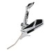 Chrome Mid Mount Raised Control With Floorboards For Harley Sportster XL 2014-2024