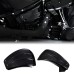 GLOSS BLACK SIDE FAIRING BATTERY COVER FOR HARLEY 18-24 SOFTAIL STREET BOB FXBB LOW RIDER