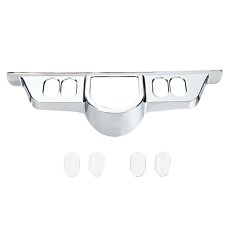 Chrome Switch Panel Accent Cover For Harley Electra Glides FLHT FLHX CVO 1996-2013